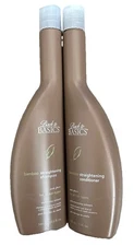 2X Back To Basics Bamboo Straightening Shampoo 11.5 oz & Conditioner 11 oz