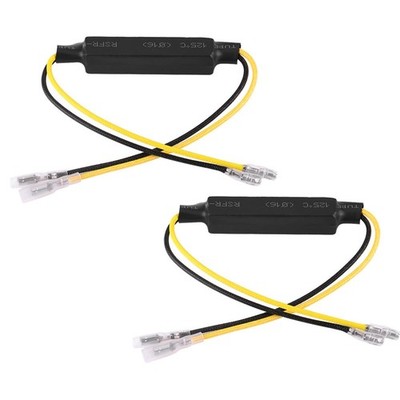 VOBOR Motorrad Blinker Widerstand - 2 Stück 12V 21W LED Belastung normal, beliebt 