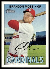 Brandon Moss 2016 Topps Heritage #676 St. Louis Cardinals 25214 Baseball Card