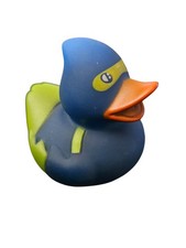 Dark Blue Ninja Duck - Bath Toy Duck 2" Rubber Bath Toy - New