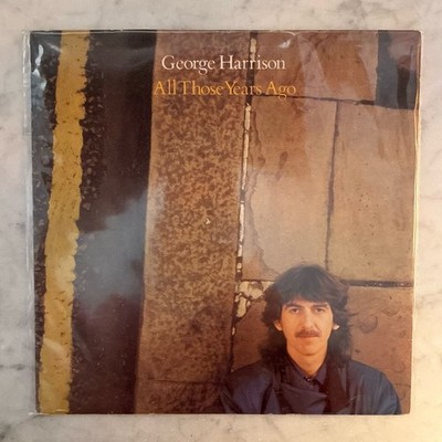 RC228 GEORGE HARRISON  ALL THOSE YEARS AGO  7'' EX/EX Vinyl