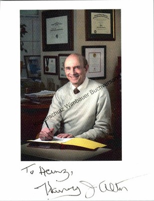 Harvey J. Alter Nobelpreis für Medizin 2020 // Autogramm Autograph signie 343675