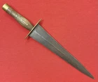 Civil War Bowie Knife (Arkansas Toothpick) High Grade Museum Older-Reproduction