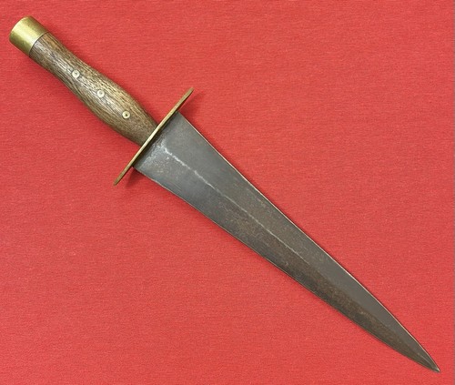 Civil War Bowie Knife (Arkansas Toothpick) High Grade Museum Older-Reproduction