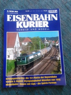 E K Eisenbahn Kurier Heft 5 / 2026 Heft 644 EK Verlag Vorbild und Modell