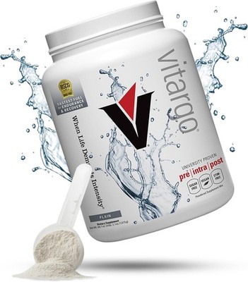Vitargo Carbohydrate Powder,2X Faster Absorbing,4.4 LB Plain,Pre,Intra&Post,Suga