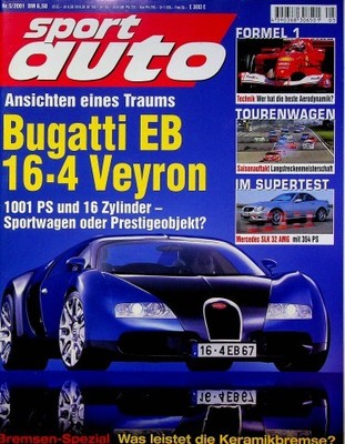 4) Sport Auto 05/2001 - Subaru Impreza GT mit 218P