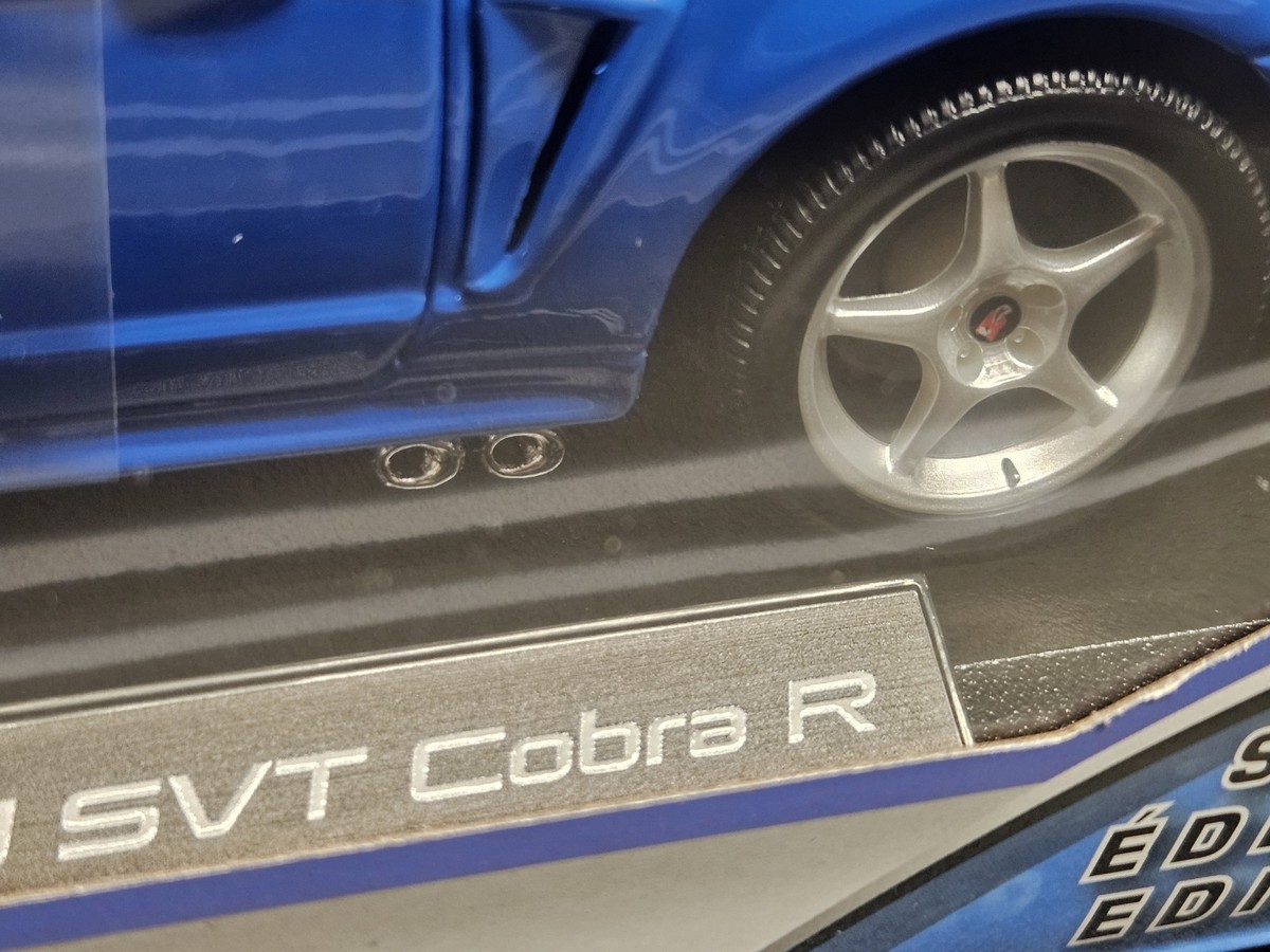1:18 MAISTO 2000 FORD MUSTANG SVT COBRA R BLUE | eBay