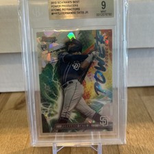 2019 Bowman’s Best Power Producers Fernando Tatis Jr Atomic Refractor BGS 9 Mint