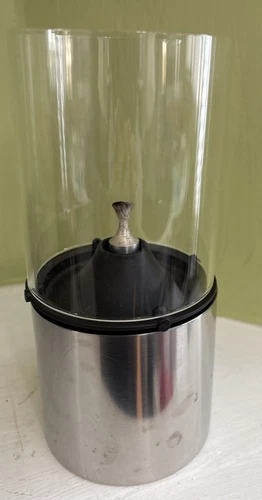 Stelton oil lamp by erik magnussen stainless steel