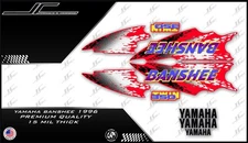 1996 yamaha banshee full graphics kit decals stickers THICK AND HIGH GLOSS
