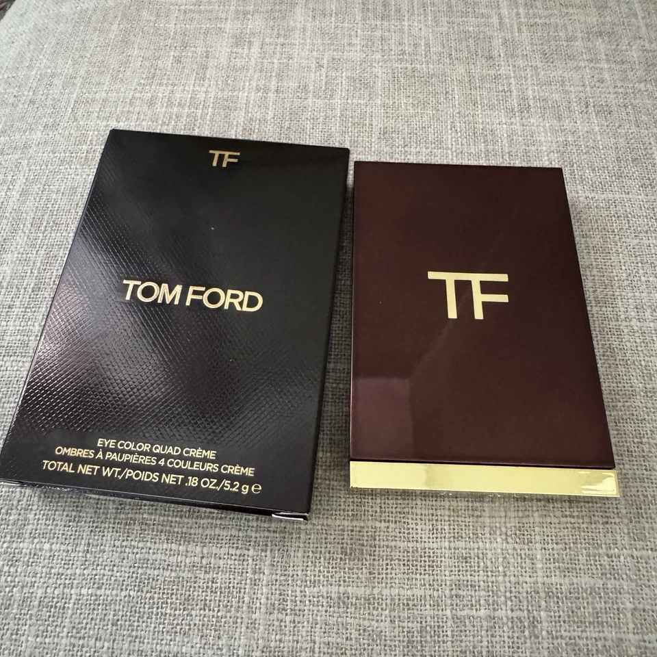 Tom Ford Eye Color Quad Creme - 45 Iconic Smoke - .18 oz / 5.2 g - New In Box - Image 4 of 4