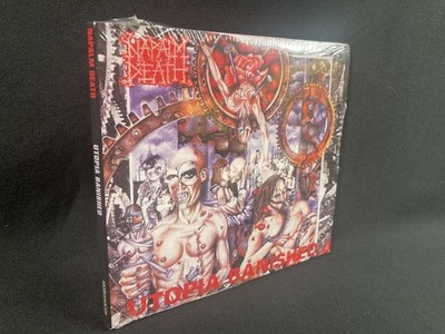 Napalm Death 'Utopia Banished' Digipak UK CD. 2012 4 bonus tracks NEW/ SEALED!
