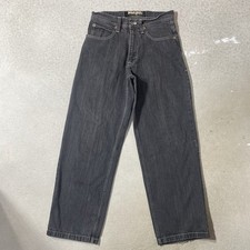 Southpole Men  s Jeans In Black 32x30 Embellished Pockets Y2K Denim