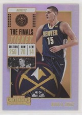 2018-19 Panini Contenders The Finals Ticket 99/99 Nikola Jokic #26 7zf