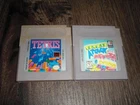 Tetris Attack + Tetris 1 Original OEM Nintendo Game Boy Color Advance GBA TESTED