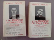 Pléiade Proust, A la recherche du temps perdu, tomes 2 et 3, ed.1959