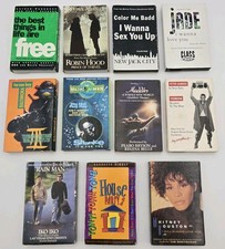 Soundtrack Cassette Lot Of 11 Tapes 80s 90s TMNT Aladdin Robin Hood Zimmer