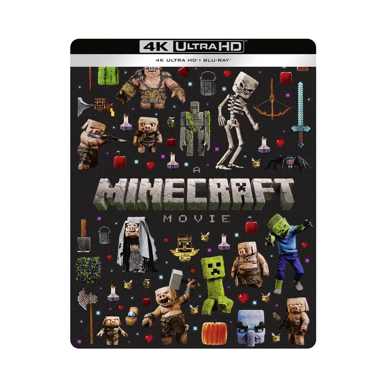 A Minecraft Movie Steelbook Limited Edition [PG] 4K UHD