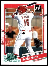 Noelvi Marte 2023 Donruss #88 Reds MLB READ FREE SHIPPING AutographDen