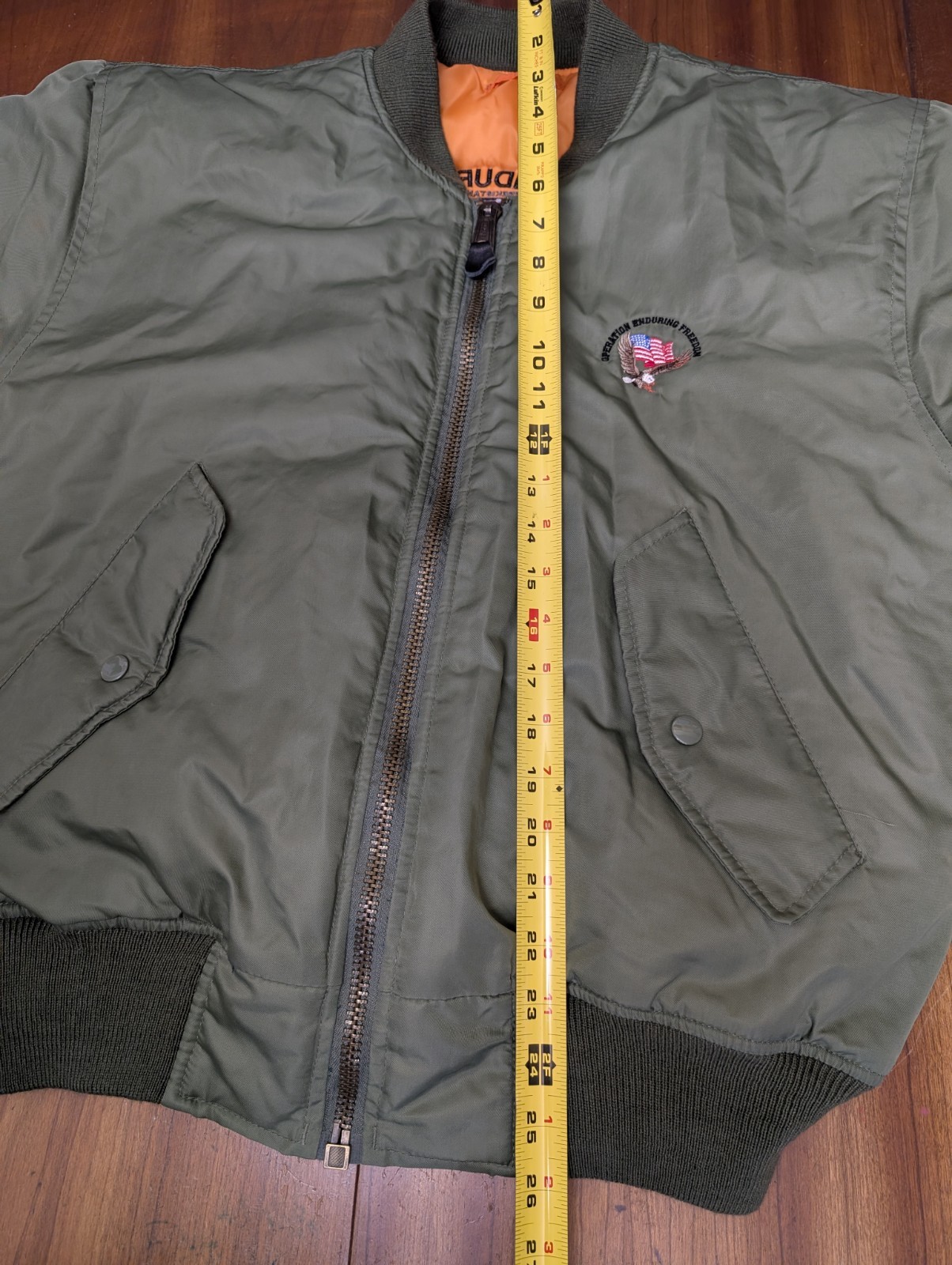 Operation Enduring Freedom Reversible Bomber Jack… - image 10