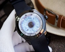 Corum Big Bubble 47mm Blue Dial Black Border Men's Watch