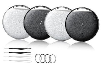 4 Pack Air Tracker Tags - Smart Tag Work Compatible with Apple Find My (iOS)