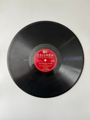 Kay Kyser   On A Slow Boat To China 10'' 78 RPM Single 1948 Columbia Pop