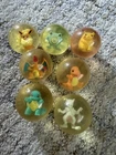 Pokemon Power Bounce Blister Super Balls Hasbro 1999 LOT of 7