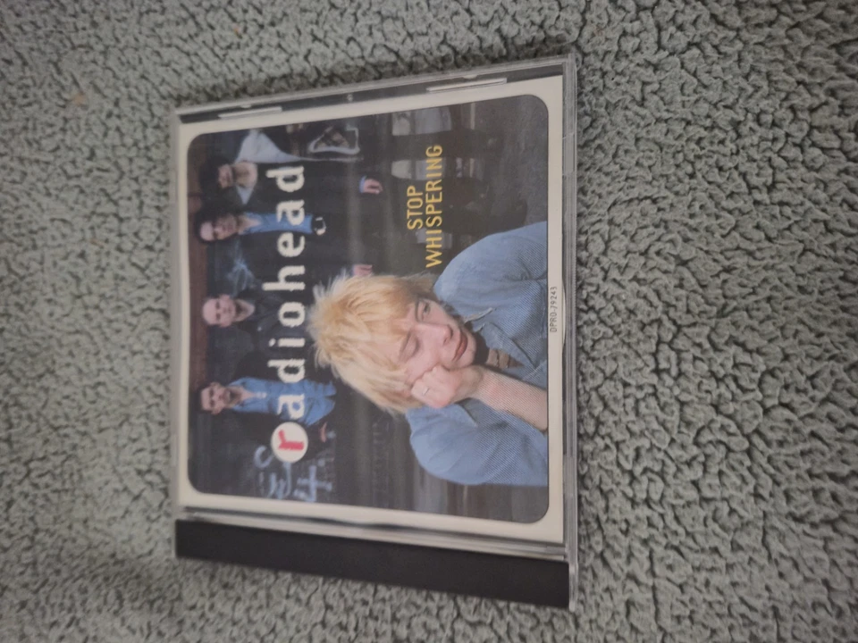 Radiohead Stop Whispering PROMO CD rare Foto 2 de 4