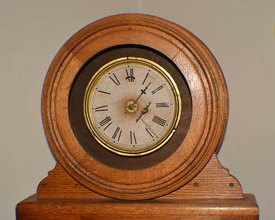  Pool/Billiard/Table/Brunswick Time Price Register Clock Circa 1880s