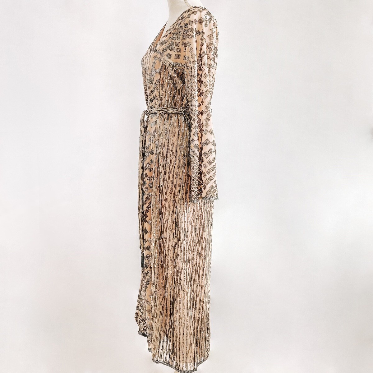 anna sui sequin dress Anna Sui Snakeskin Sequin Dress