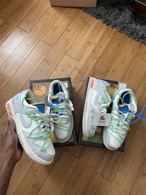 Nike Dunk Low x Off White Lot 26 size Uk 7 | eBay