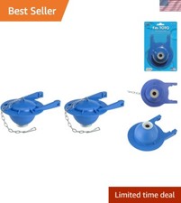 Efficient 3-Inch Toilet Flapper by TOTO in Blue - Easy Installation Durable