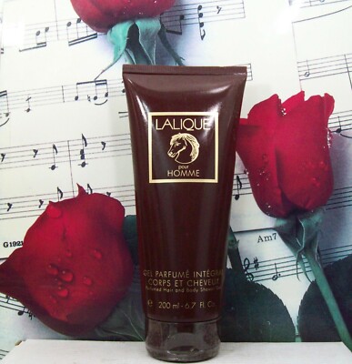 Lalique Pour Homme Equus (Horse) Perfumed Hair & Body S.Gel 6.7 Oz.