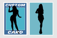Custom Made To Order Adult Trading Card