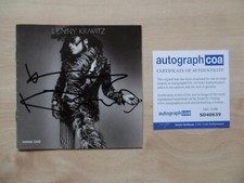 Lenny Kravitz autograph signed CD booklet "Mama Said" ACOA