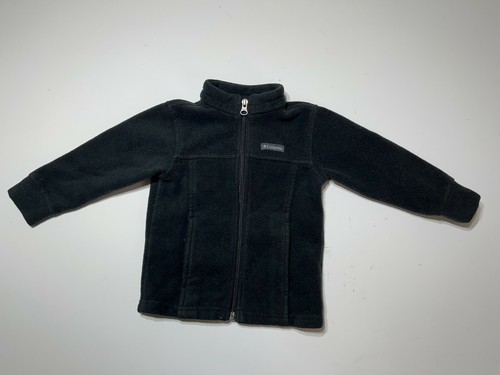 COLUMBIA Toddler Black ZIp Up Jacket 