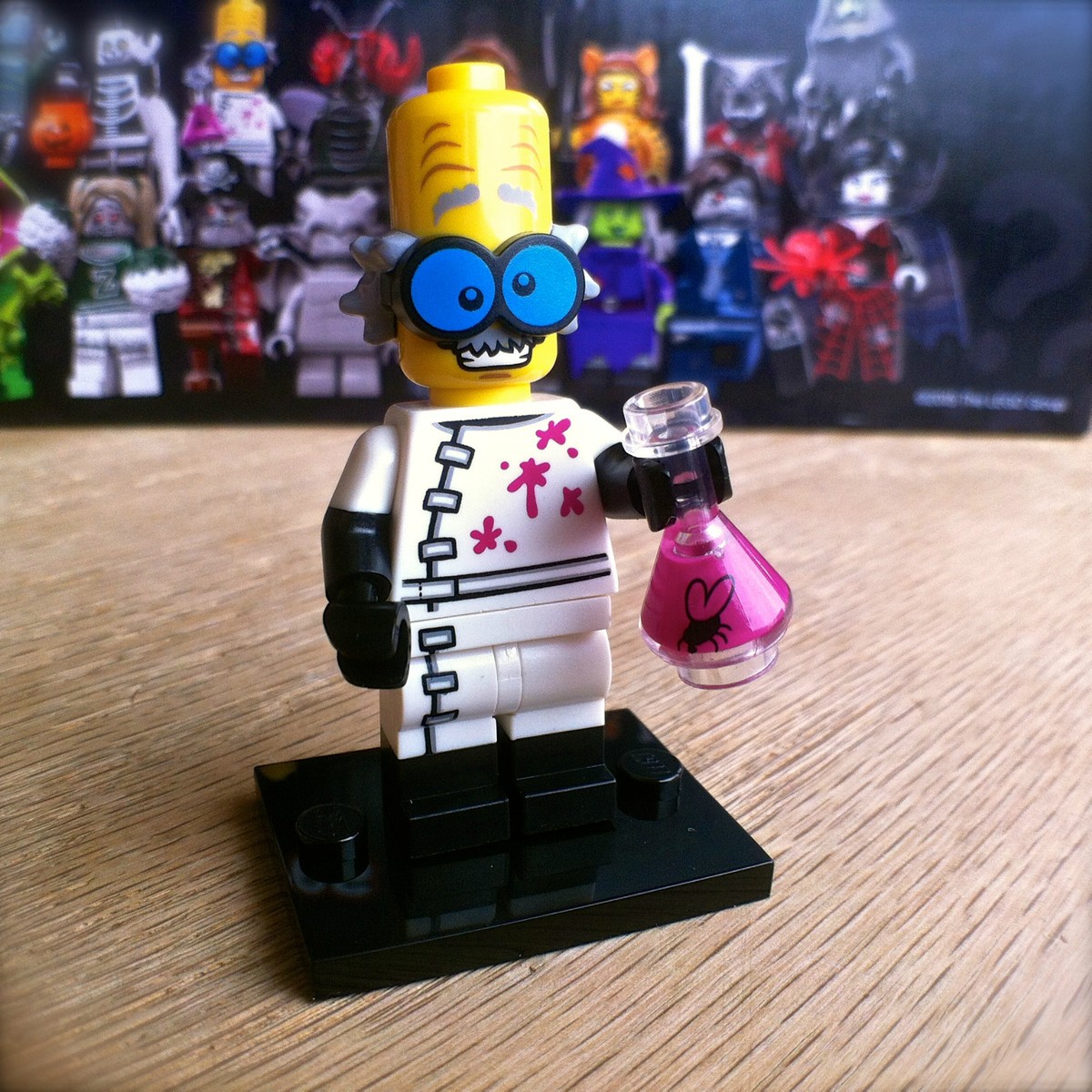 LEGO 71010 MONSTERS MAD SCIENTIST #3 Series 14 SEALED Minifigures