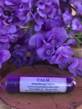 AROMATHERAPY Inhaler CALM Essential Oil ANXIETY, HEADACHE and PANIC FREE SHIP