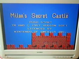 Milon's Secret Castle Nintendo NES Cartridge Only 