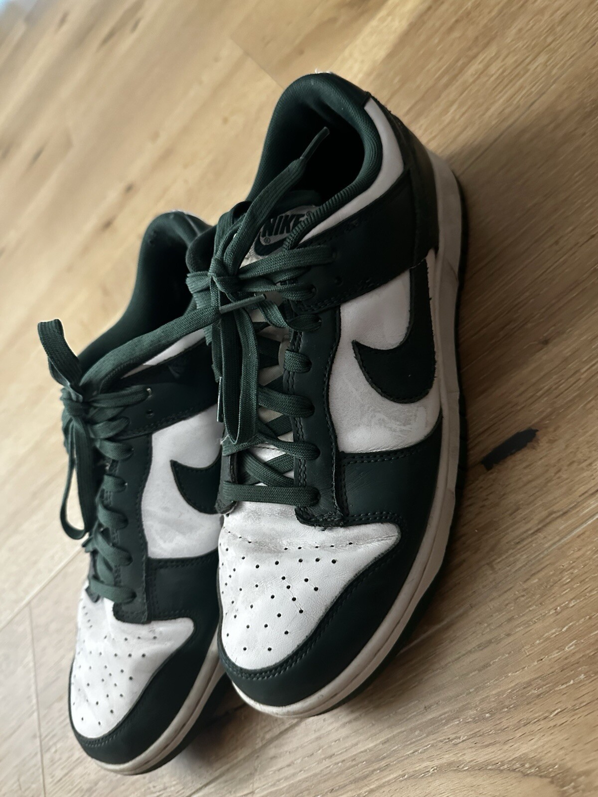 Michigan State Dunks Size 10