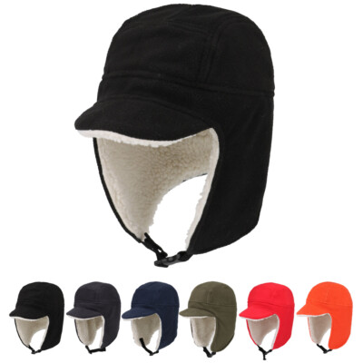 Sherpa Hat Rhino Valley Trapper Hat, Warm Winter Ushanka Trooper