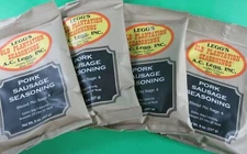 NO SAGE Old Plantation Pork Venison Breakfast Pan Sausage Seasoning for 100 LB