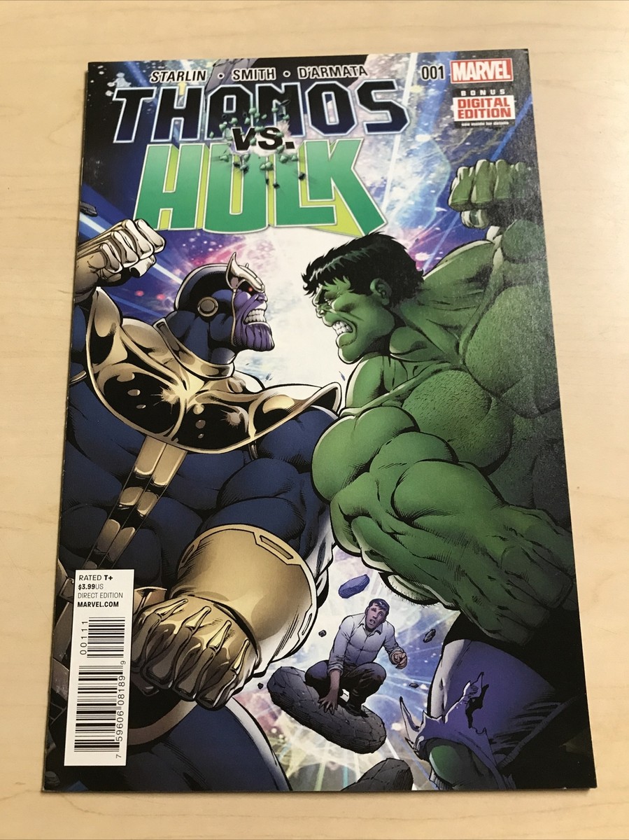 Thanos vs. Hulk #1 (Marvel Comics February 2015) for sale online