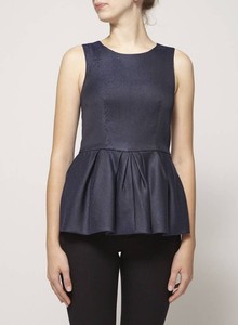 tibi peplum top