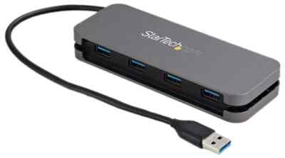 Startech 4 Port USB 3.1 / 3 Gen 1 Hub, USB-A auf 4x USB-A - HB30AM4AB