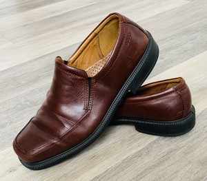 ecco mens shoes brown leather