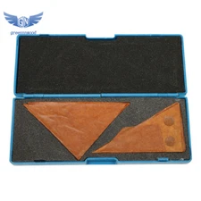 2PC 45 45 90 Degree Angle Blocks 30 60 90 Degree Angle Machinist Plate 0.0001"