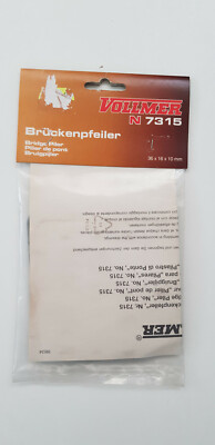 HO Scale Vollmer 7315 Brückenpfeiler 35 x 16 x 10 Mm